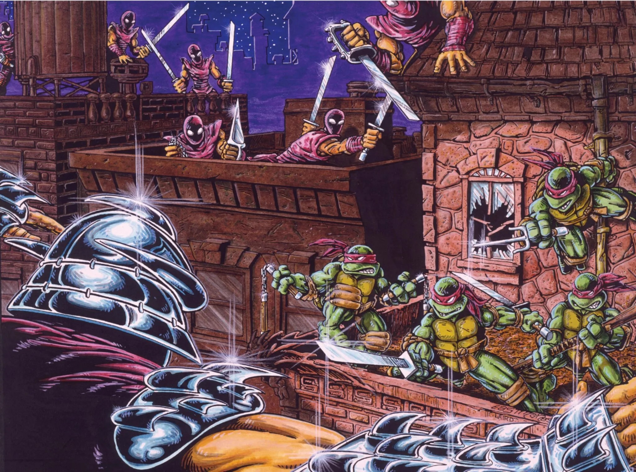 Teenage Mutant Ninja Turtles Source Material